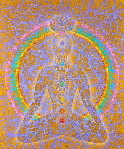 Rainbow Buddha